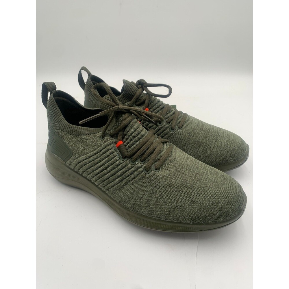 FootJoy FJ Flex XP Spikeless Golf Shoes Mens Size 9M Green Waterproof Knit 56270